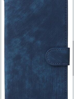 Flip Case Blue Pu Leather for Honor Magic8 Pro 5G Blue